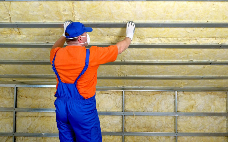 Glass Wool Insulation Work In Noida